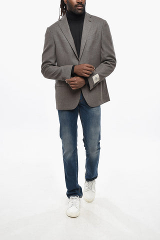 CC COLLECTION Blazer aus Schurwolle mit Pattentaschen