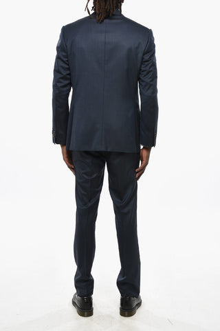 Virgin Wool LEADER Notch Lapel 2-Button Suit