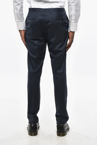 Virgin Wool LEADER Notch Lapel 2-Button Suit