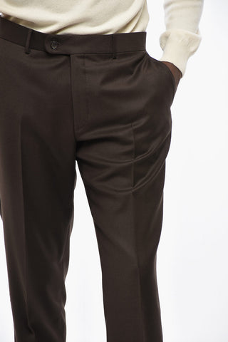 CC COLLECTION Single-Breasted Slim-Fit Wool-Blend Suit