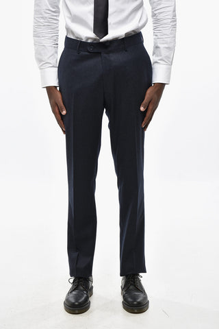 CC COLLECTION Virgin Wool Suit with Flap Pockets