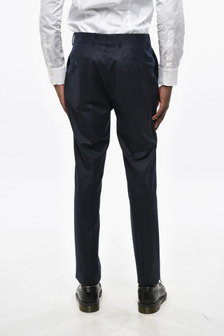 CC COLLECTION Virgin Wool Suit with Flap Pockets
