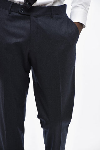 CC COLLECTION Virgin Wool Suit with Flap Pockets