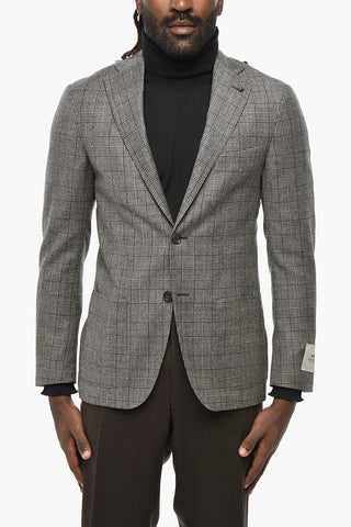 CC Collection Blazer REFINED aus Schurwolle mit Glen-Plaid-Muster