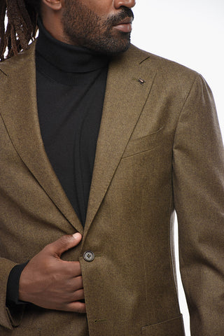 CC COLLECTION Virgin Wool Unlined Blazer with Patch Pockets