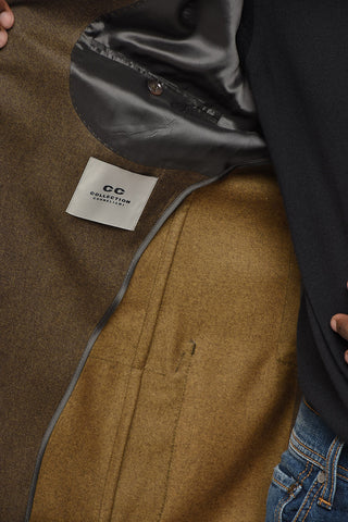 CC COLLECTION Virgin Wool Unlined Blazer with Patch Pockets