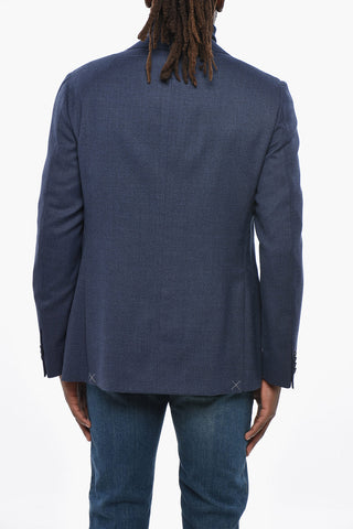 CC COLLECTION Blazer aus Schurwolle mit klassischem Revers