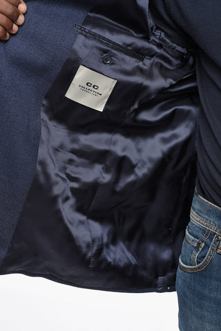 CC COLLECTION Blazer aus Schurwolle mit klassischem Revers