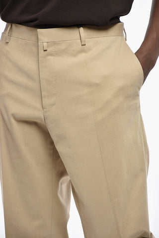 CIRCLE Stretch Cotton Chino Trousers