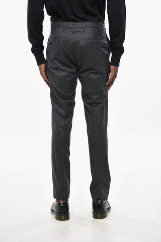 CC COLLECTION Virgin Wool Suit with Flap Pockets