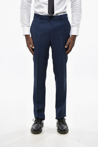 CC COLLECTION Anzug aus Schurwolle im Bird's-Eye