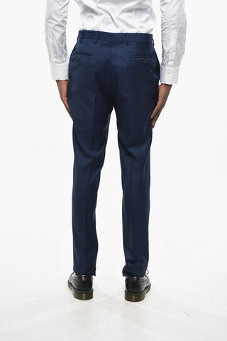 CC COLLECTION Anzug aus Schurwolle im Bird's-Eye