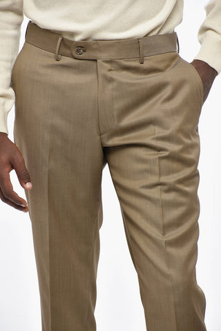 CC COLLECTION Abito Slim Fit in Lana Vergine con Rever Classico