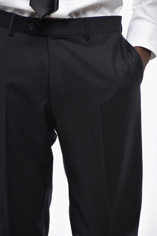 CC COLLECTION Wool-Blend Suit With Slim-Fit Design