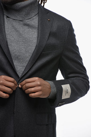 CC COLLECTION Pure Virgin Wool Slim Fit Suit
