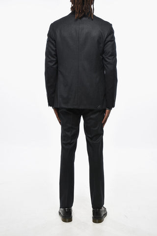 CC COLLECTION Pure Virgin Wool Slim Fit Suit