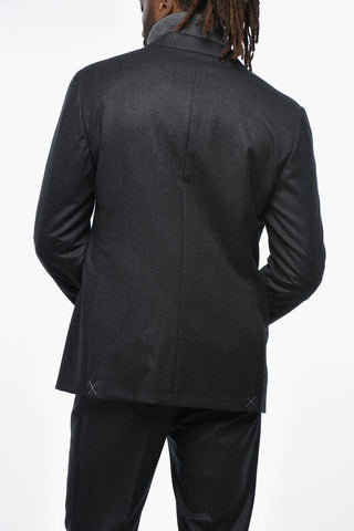 CC COLLECTION Pure Virgin Wool Slim Fit Suit