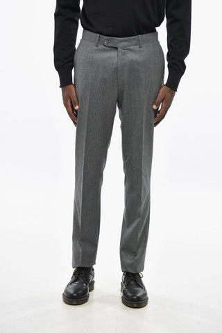 CC COLLECTION Virgin Wool Suit with Flap Pockets