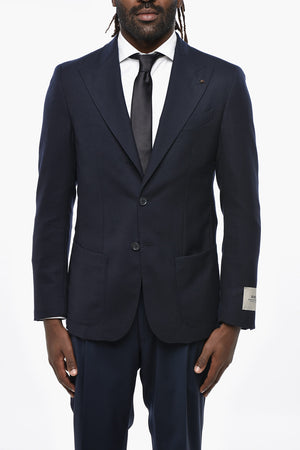 CC COLLECTION Blazer Semi-foderato con Rever a Lancia