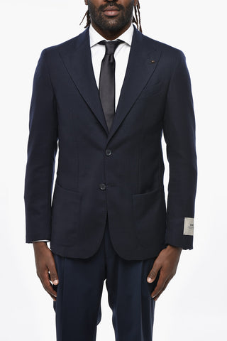 CC COLLECTION Halbgefütterter Blazer mit Spitzrevers