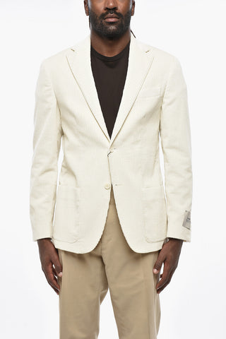 CC COLLECTION Half-lined Corduroy Blazer