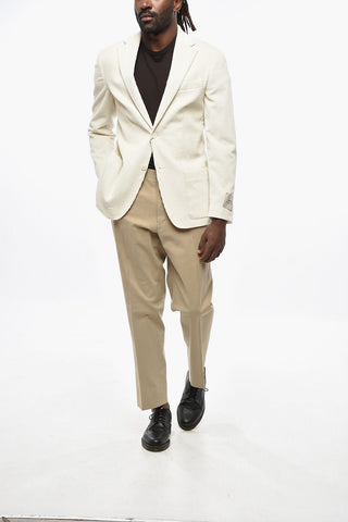 CC COLLECTION Half-lined Corduroy Blazer