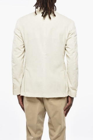 CC COLLECTION Half-lined Corduroy Blazer
