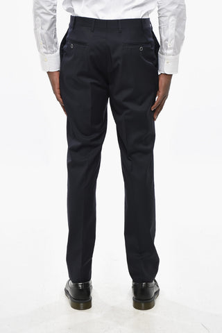 Virgin Wool Three-Piece Suit with Waistcoat and Classic Lapel