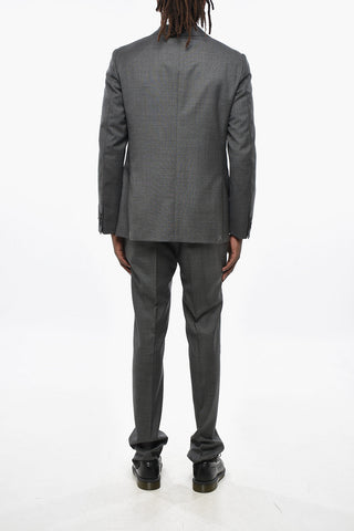 CC COLLECTION Virgin Wool Suit with Classic Lapel