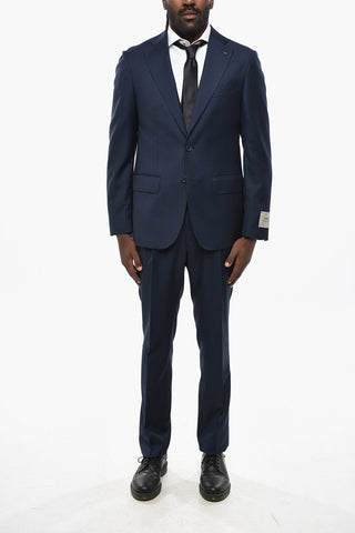 CC COLLECTION Virgin Wool Suit With Side Vents