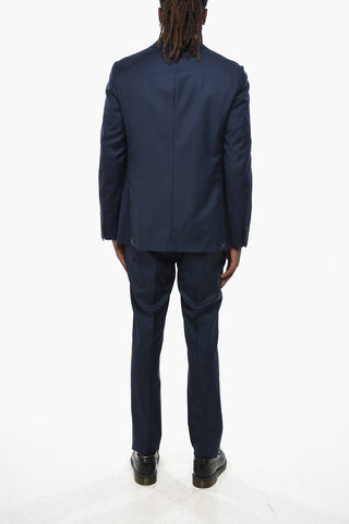 CC COLLECTION Virgin Wool Suit With Side Vents
