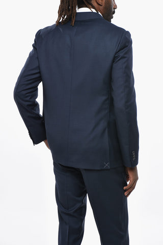 CC COLLECTION Virgin Wool Suit With Side Vents