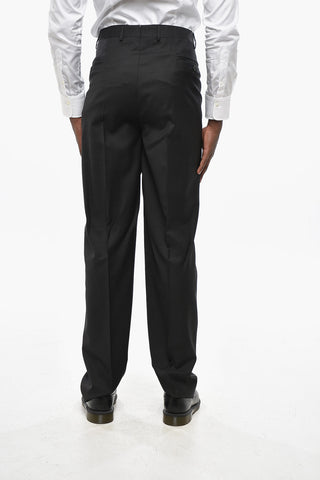 COLLECTION 버진 울 수트 마이크로 도트 패턴