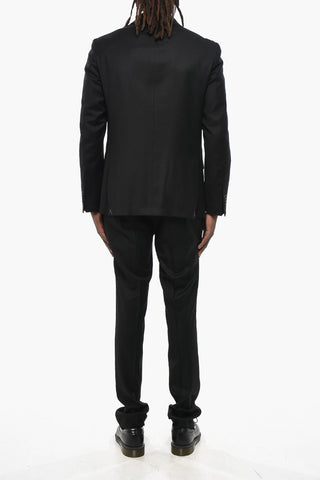 CC COLLECTION Anzug aus Schurwolle mit klassischem Revers