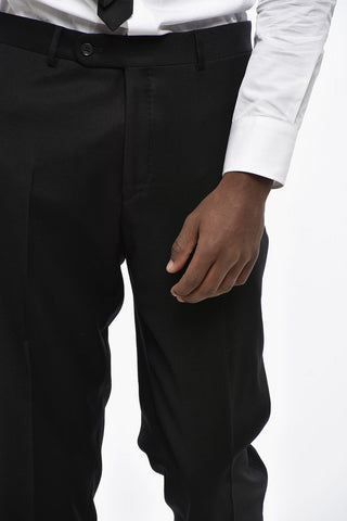 CC COLLECTION Anzug aus Schurwolle mit klassischem Revers