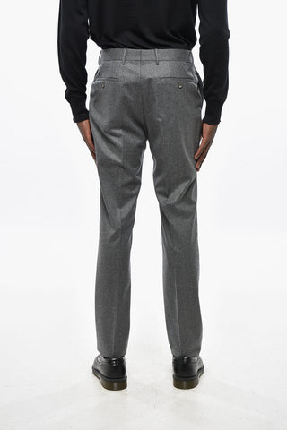 CC COLLECTION Virgin Wool Suit with Notch Lapel
