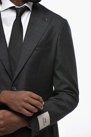 CC COLLECTION Anzug aus Wollmix mit Pattentaschen