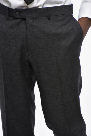 CC COLLECTION Anzug aus Wollmix mit Pattentaschen