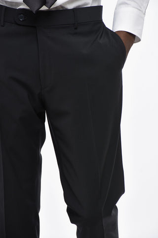 CC COLLECTION 슬림 핏 스트레치 버진 울 수트