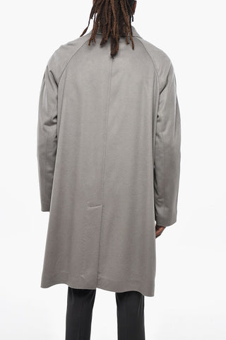 CC COLLECTION Cappotto in Misto Lana con Tasche a Toppa