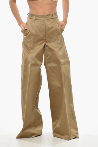 Pantaloni Chino in Cotone ALMA con Gamba Extra Wide
