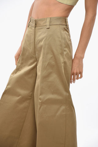 Pantaloni Chino in Cotone ALMA con Gamba Extra Wide