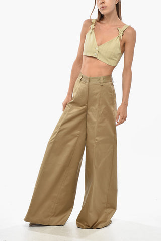 Pantaloni Chino in Cotone ALMA con Gamba Extra Wide