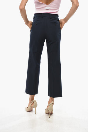 Pantaloni Chino in Cotone Stretch