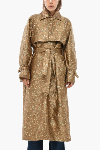 ATELIER Jacquard Coat SALSA with Belt