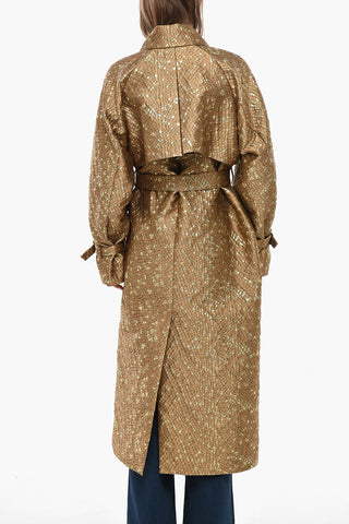 ATELIER Jacquard Coat SALSA with Belt