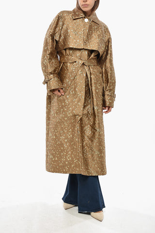 ATELIER Jacquard Coat SALSA with Belt