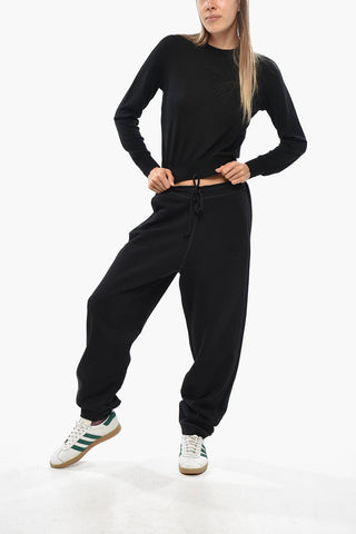 Solid Color Cotton Joggers