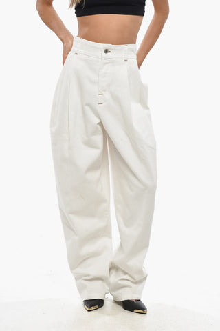 Single-pleated CURZIO Balloon Fit Denims 21cm