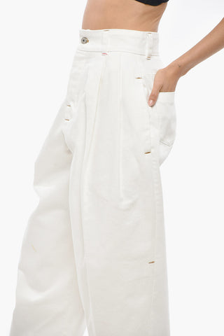 Single-pleated CURZIO Balloon Fit Denims 21cm